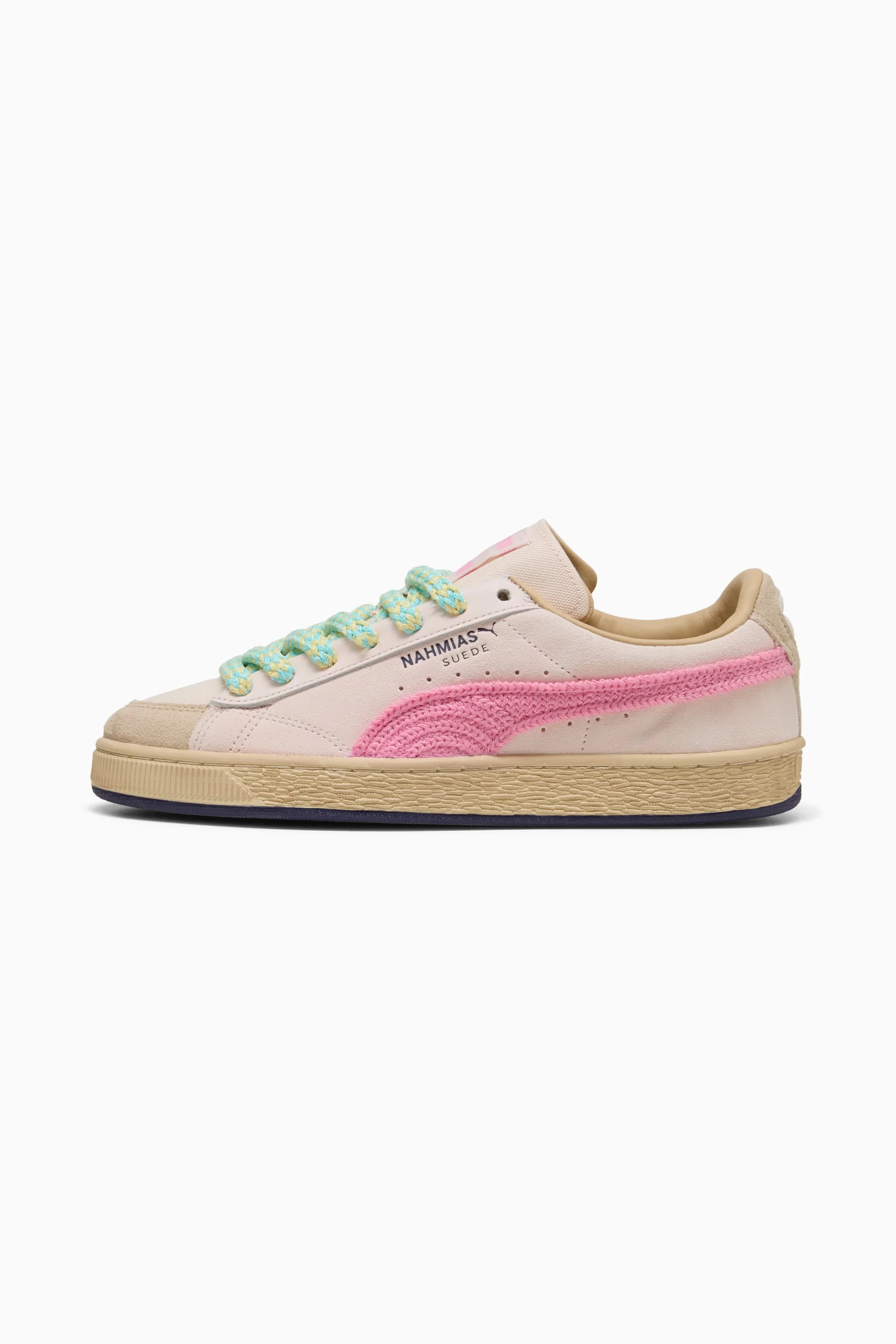 PUMA x NAHMIAS Suede Crochet Sneakers - 1