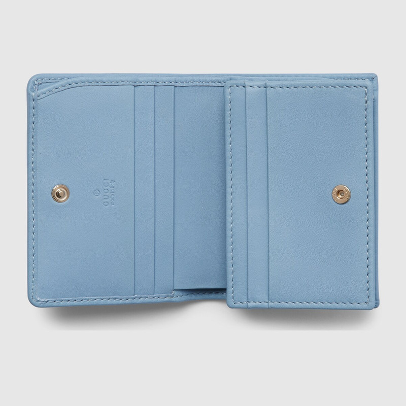 GUCCI GG Emblem mini wallet outlook