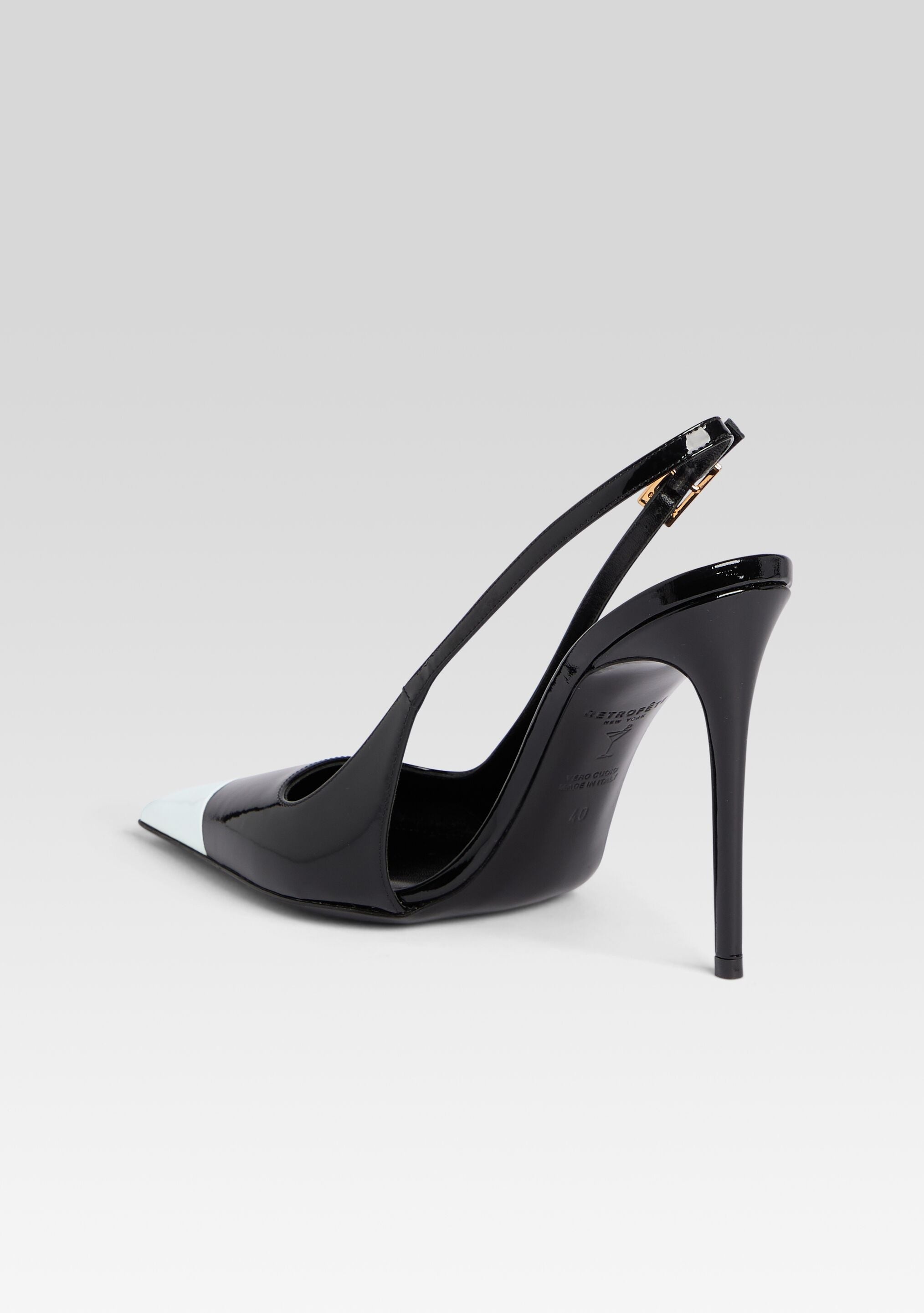 SIMONA LEATHER SLINGBACK - 5