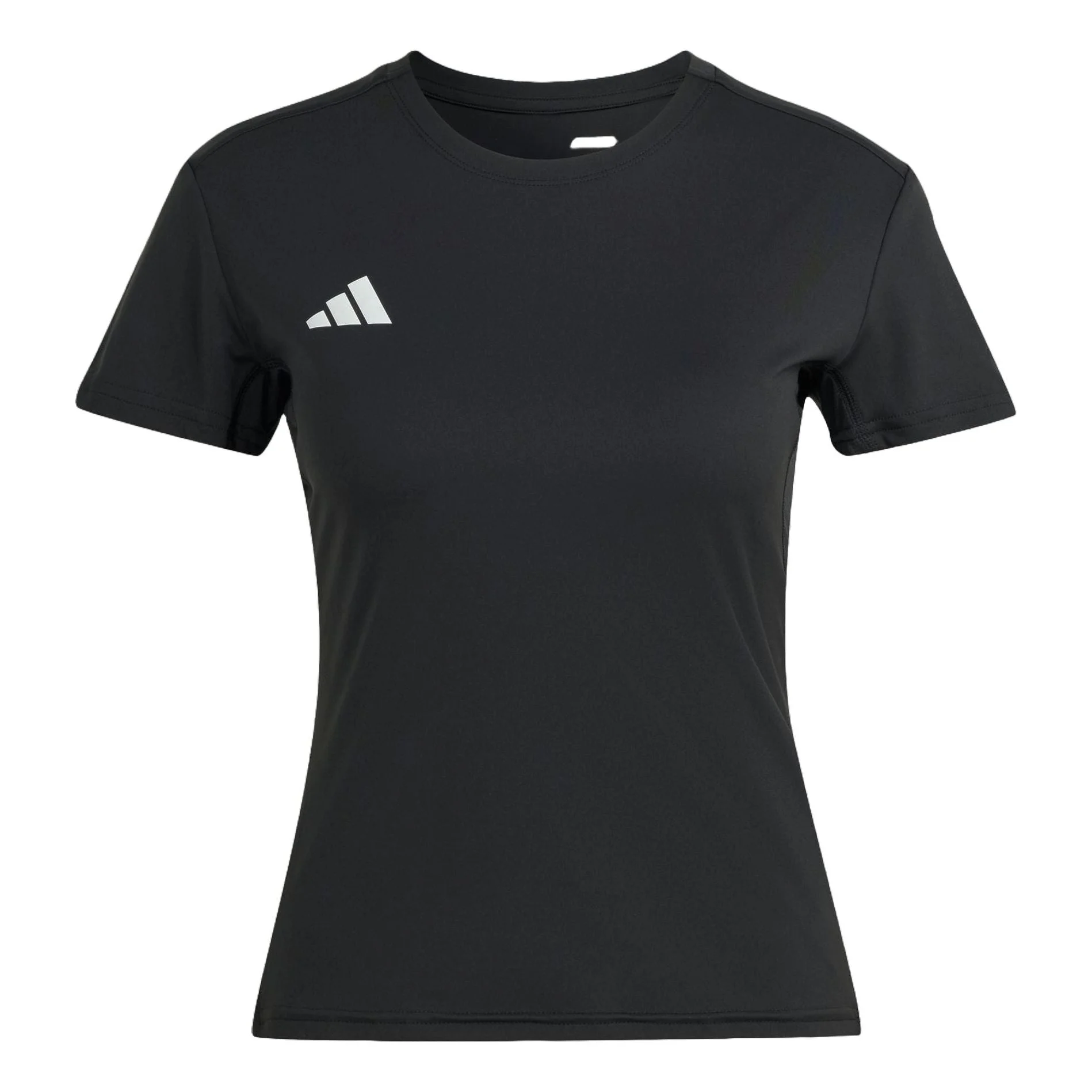 (WMNS) adidas Adizero Essentials 런닝 티셔츠 '블랙' IN1172 - 1
