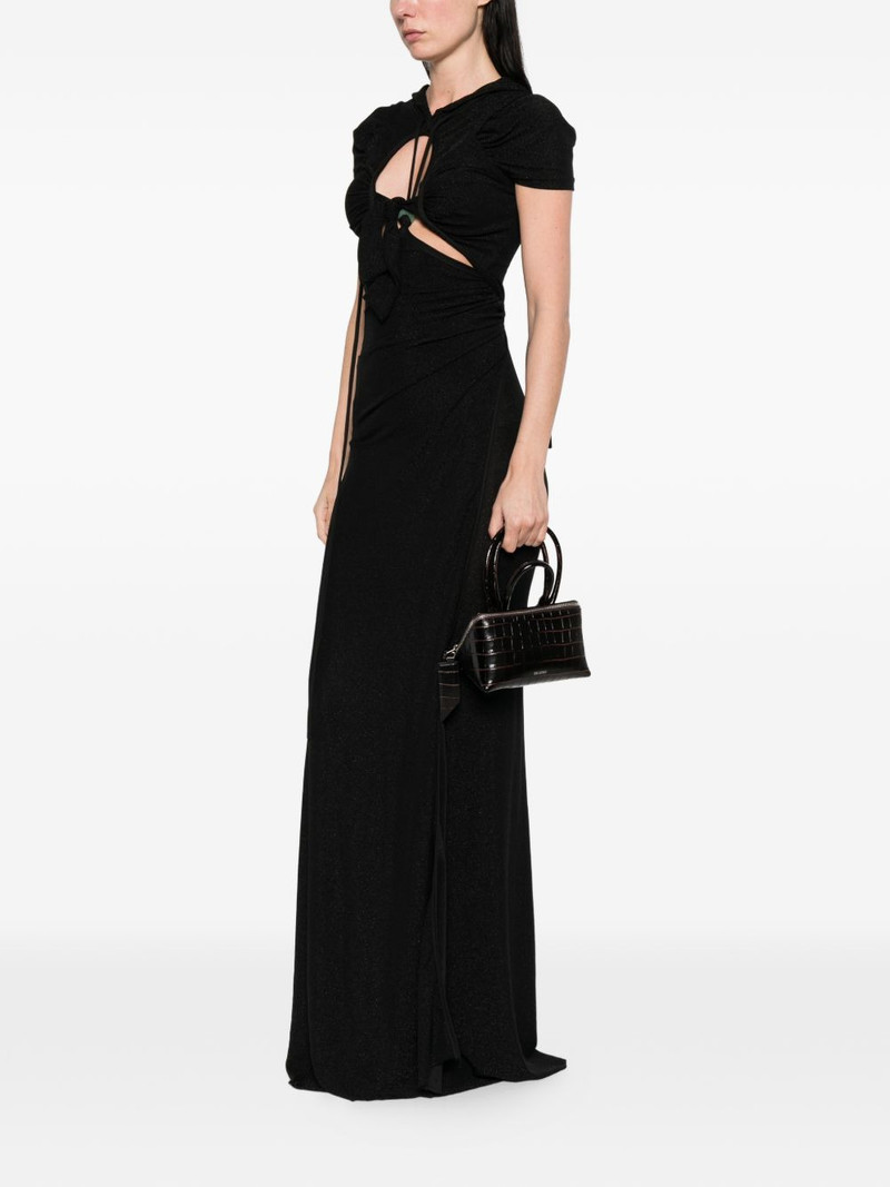 OTTOLINGER tie-detail maxi dress outlook