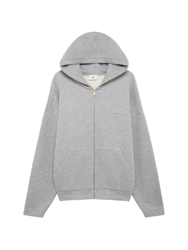 logo-detail hoodie 1