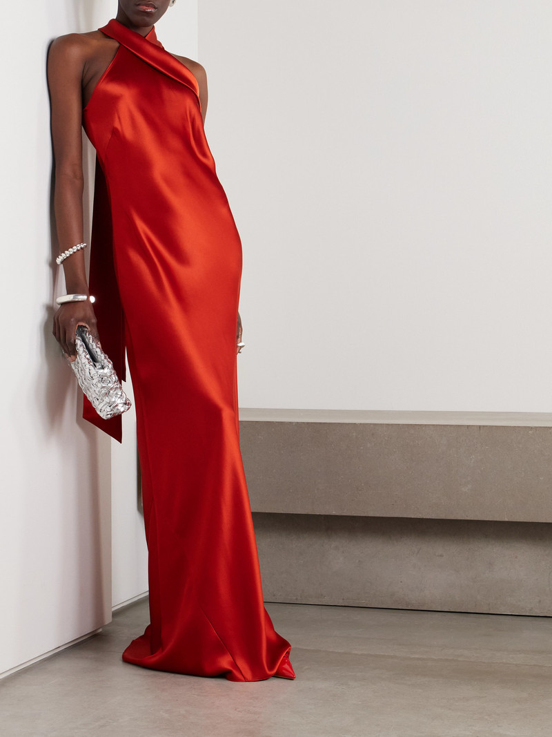 GALVAN Pandora Satin Gown outlook