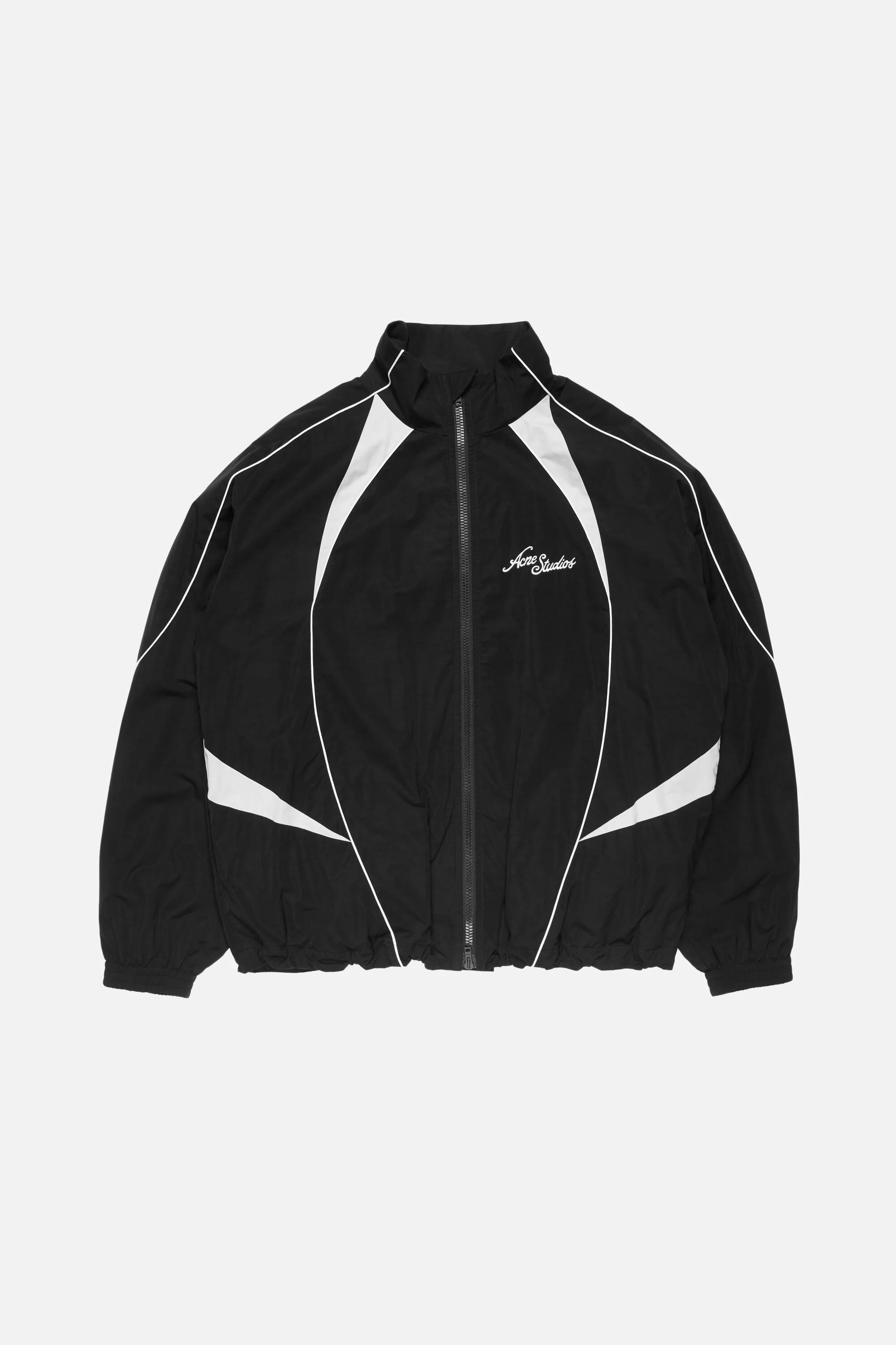 Technical logo jacket - Black - 1