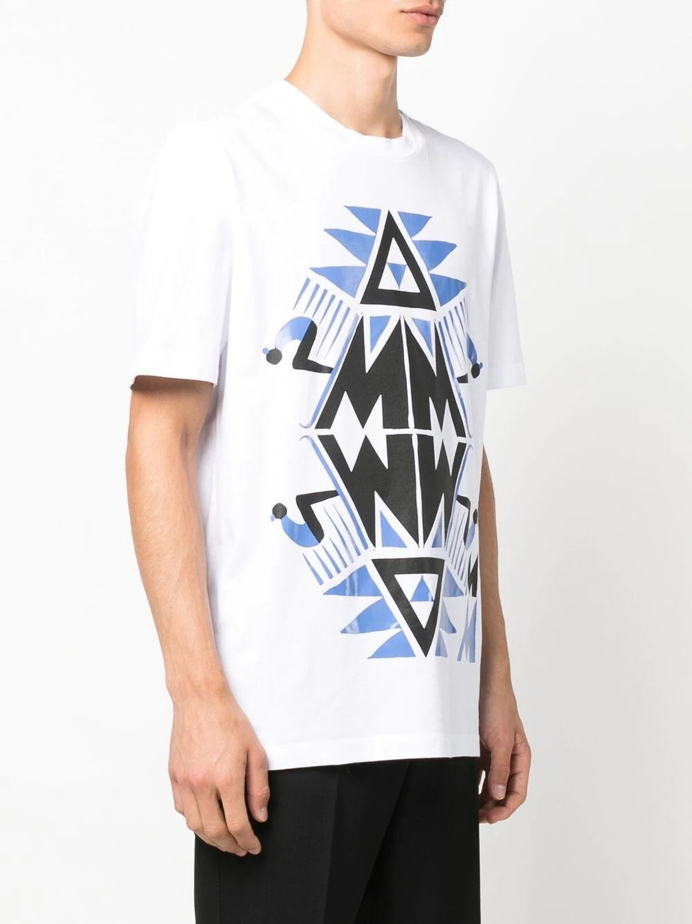 graphic-print oversized T-shirt - 3