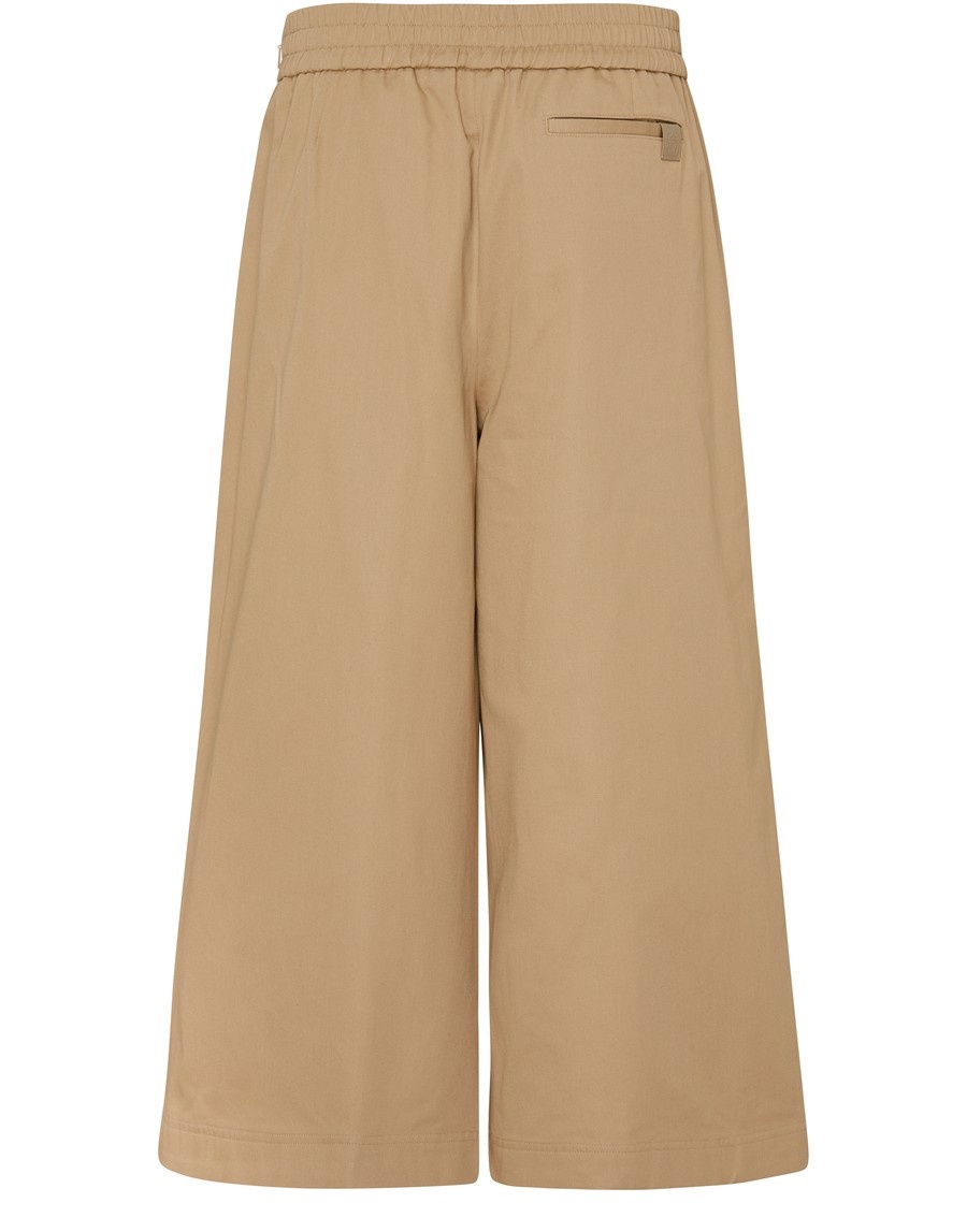 Wrapped cropped trousers - 3