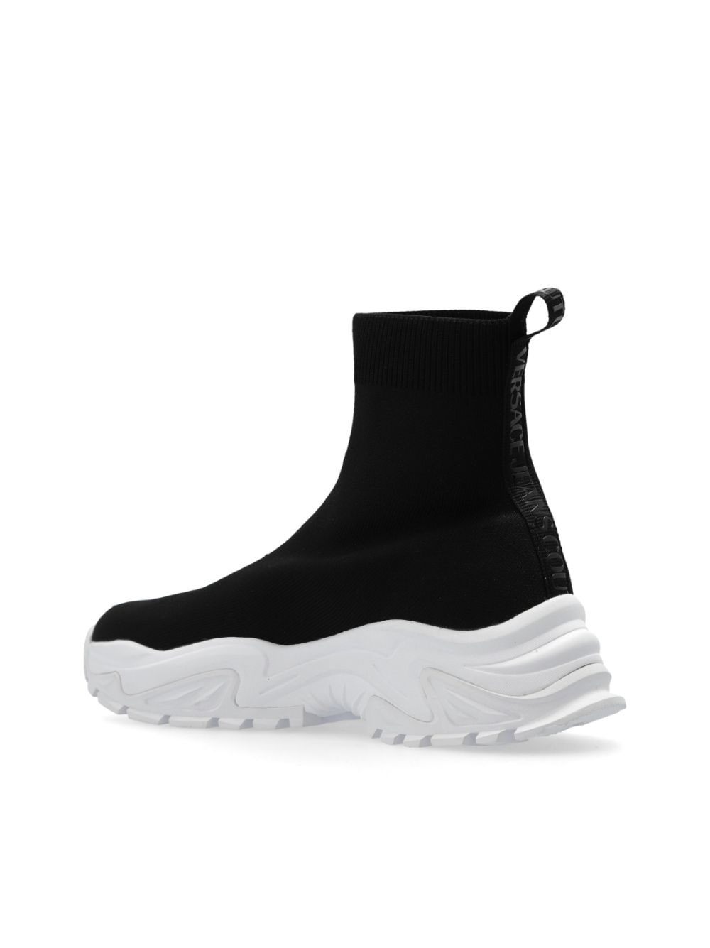 logo-print sock sneakers - 5