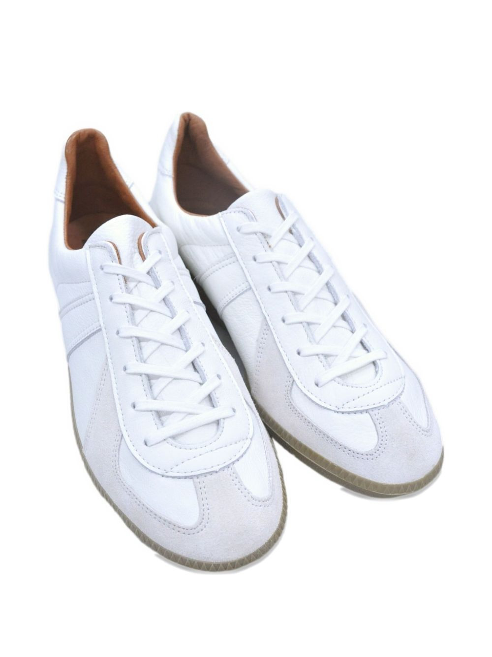 German Military leather panelled sneakers - 2