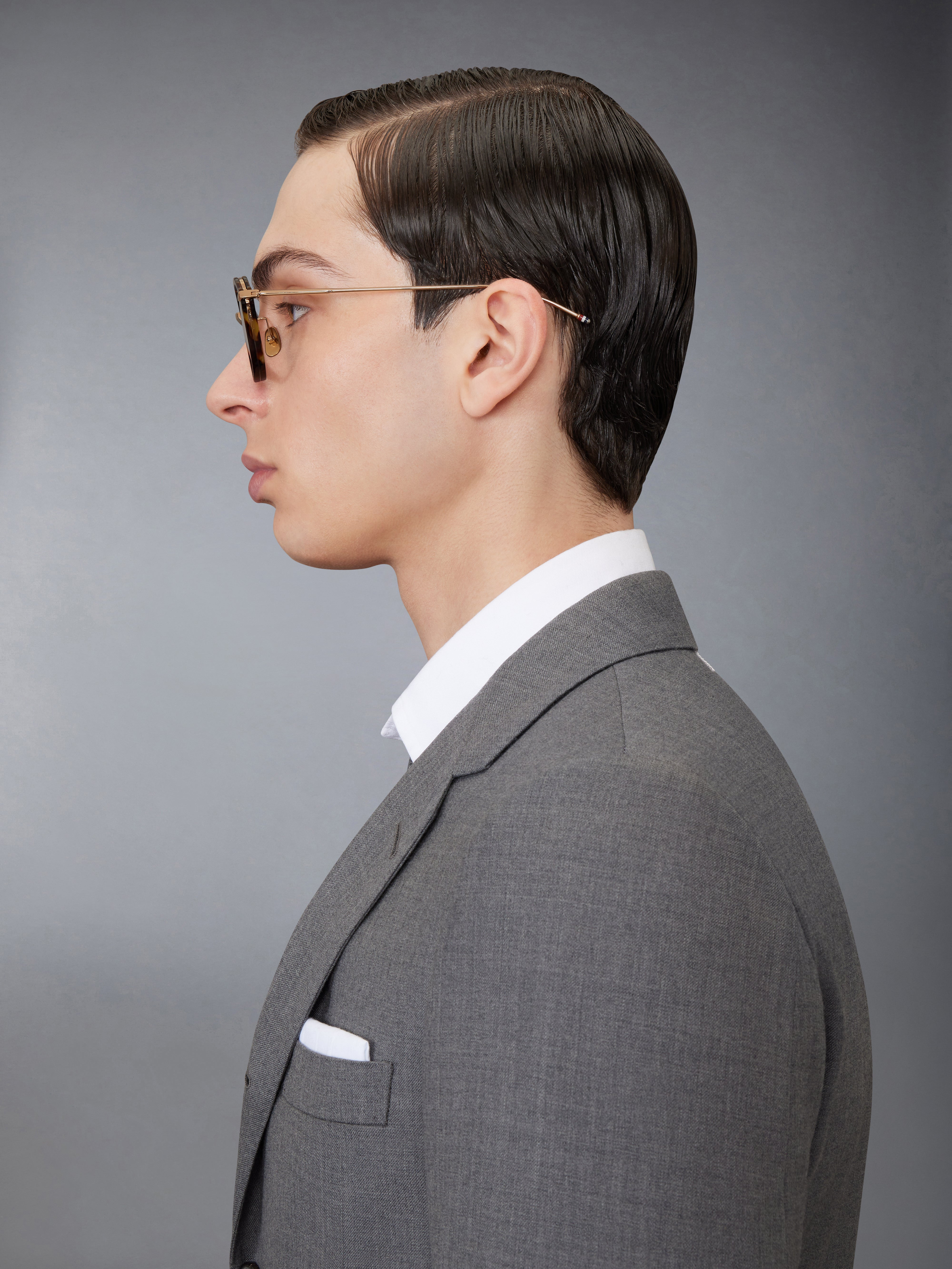 Tortoise Acetate And Titanium Round Eyeglasses - 5