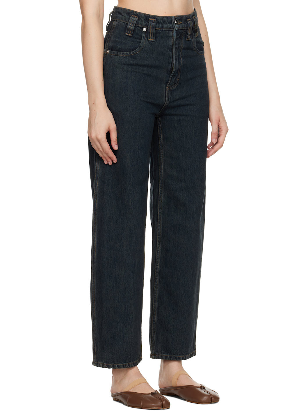 Blue Baggy Jeans - 2