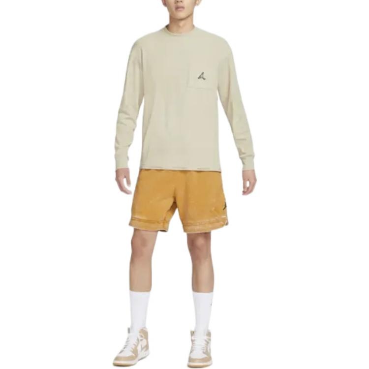 Air Jordan Essential Winter Long Sleeve T-Shirt 'Beige' DV1586-206 - 3