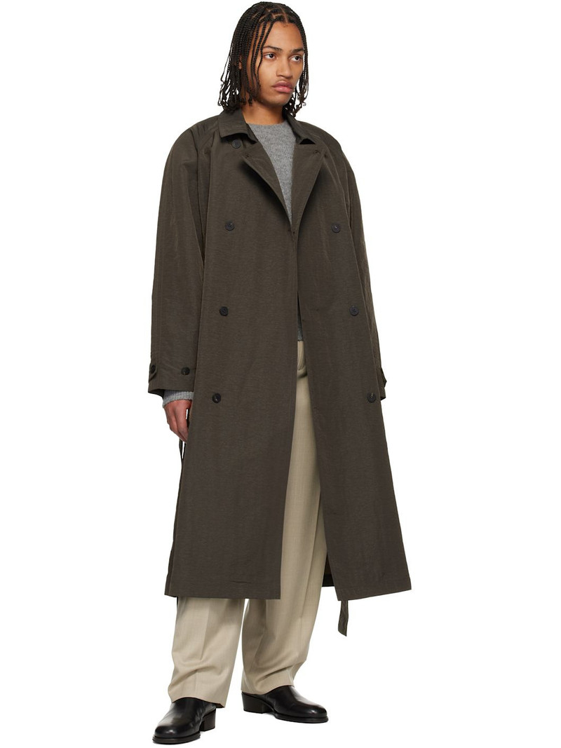 LE17SEPTEMBRE Beige Two Tuck Wool Trousers outlook