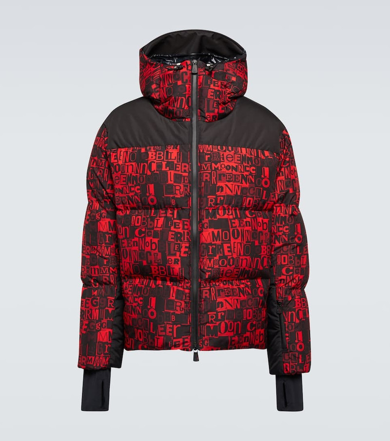 Mazod printed down ski jacket 1