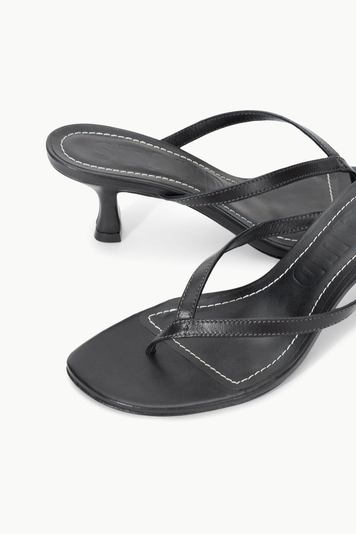 STAUD FREJA KITTEN HEEL BLACK - 3