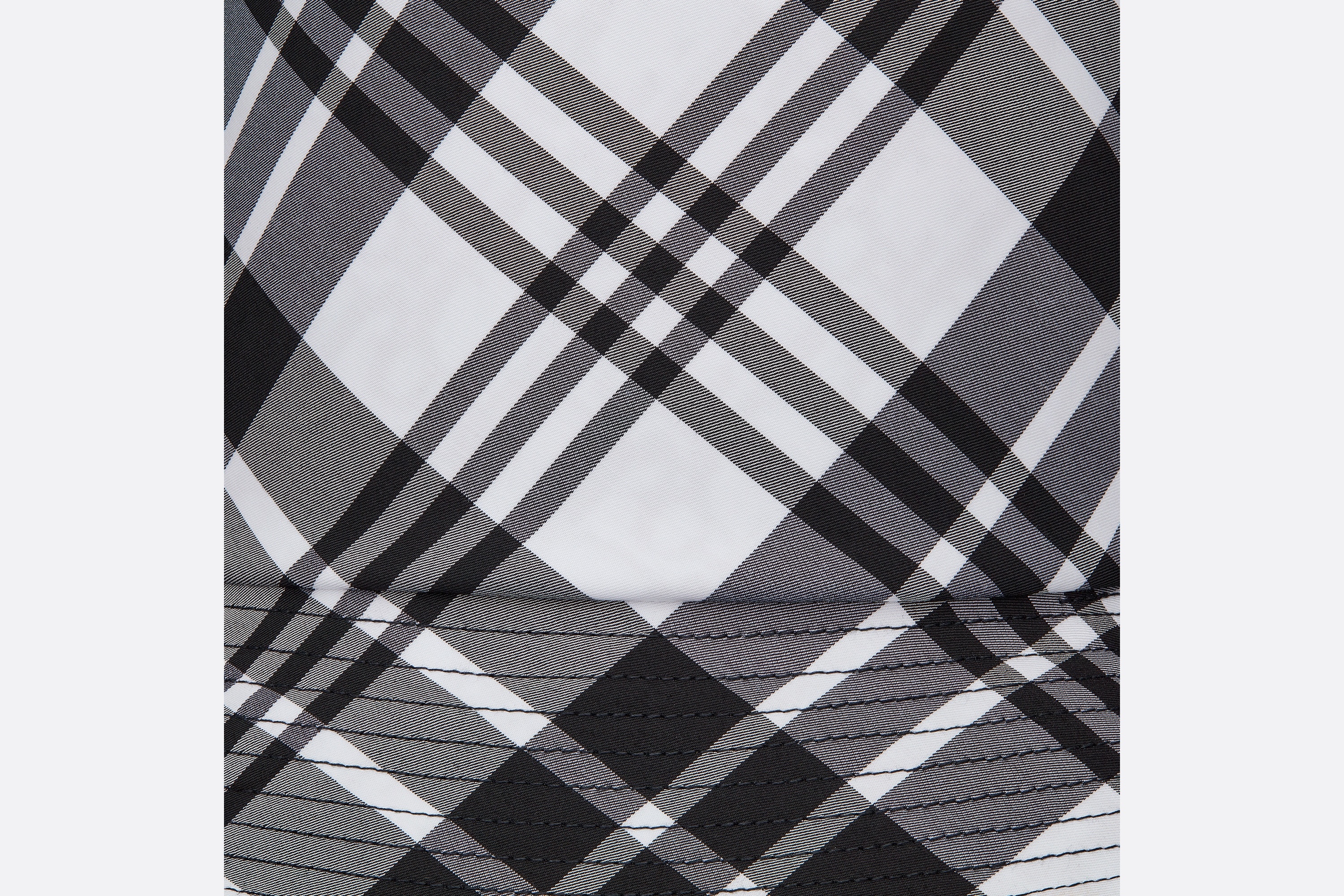 Reversible Check'n'Dior Small Brim Bucket Hat - 5