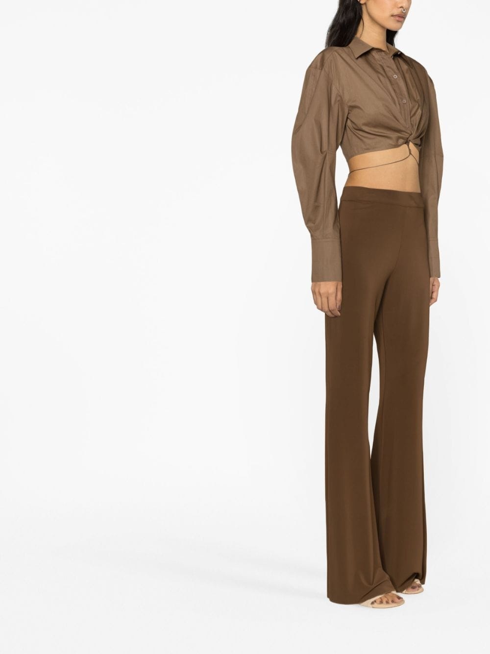 La Chemise Plidao cropped shirt - 3