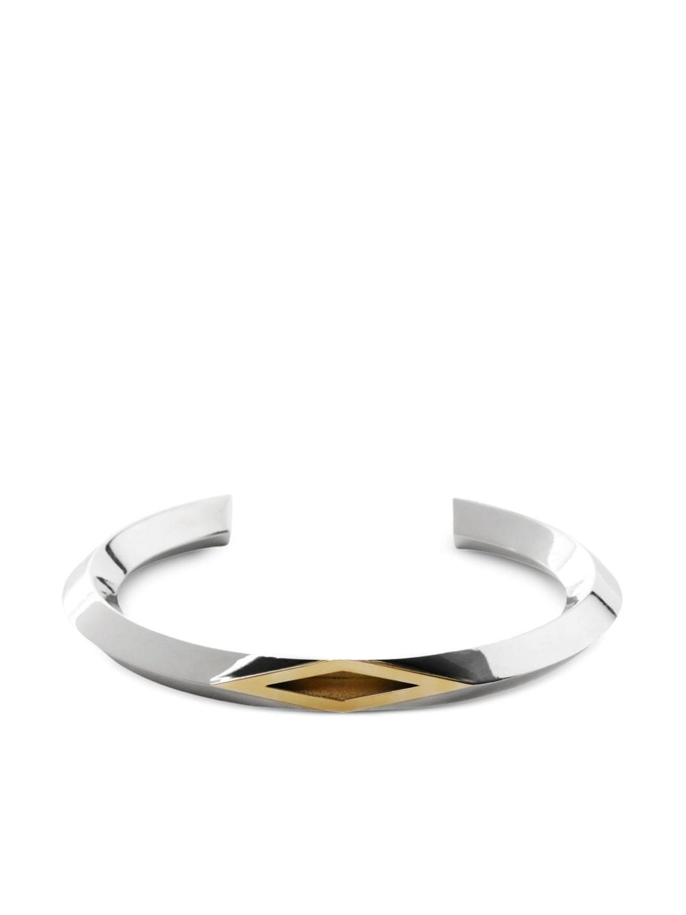 Hollow Cuff silver bracelet - 1