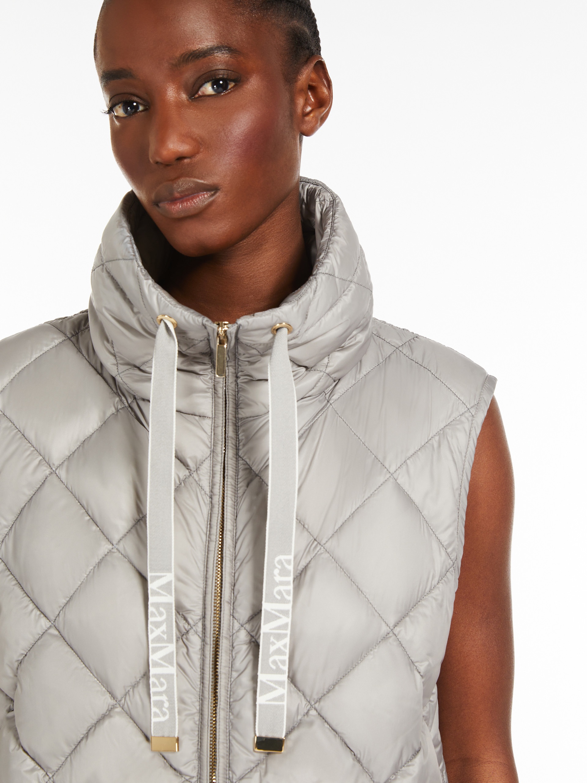 TREGIC Water-repellent canvas padded gilet - 5