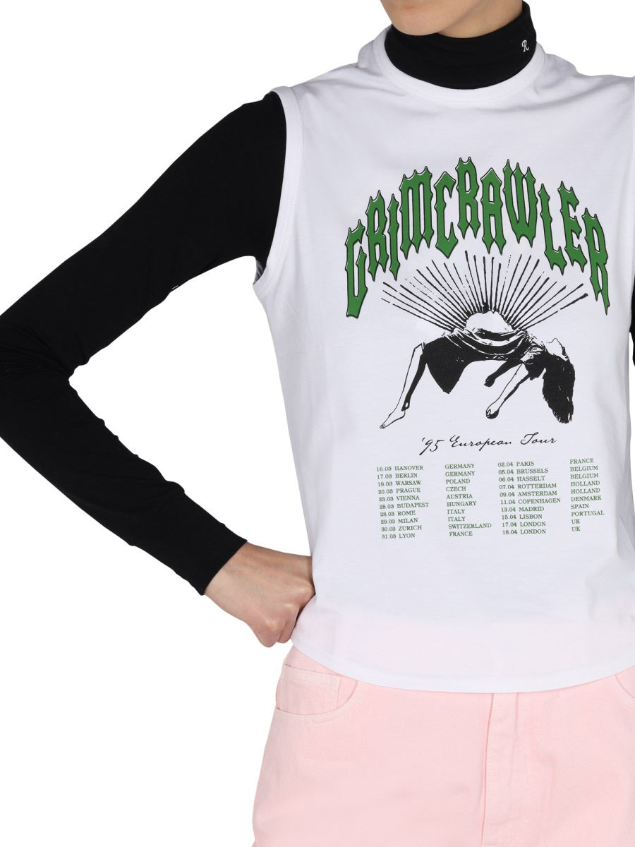 Raf Simons Women Printed Top - 4