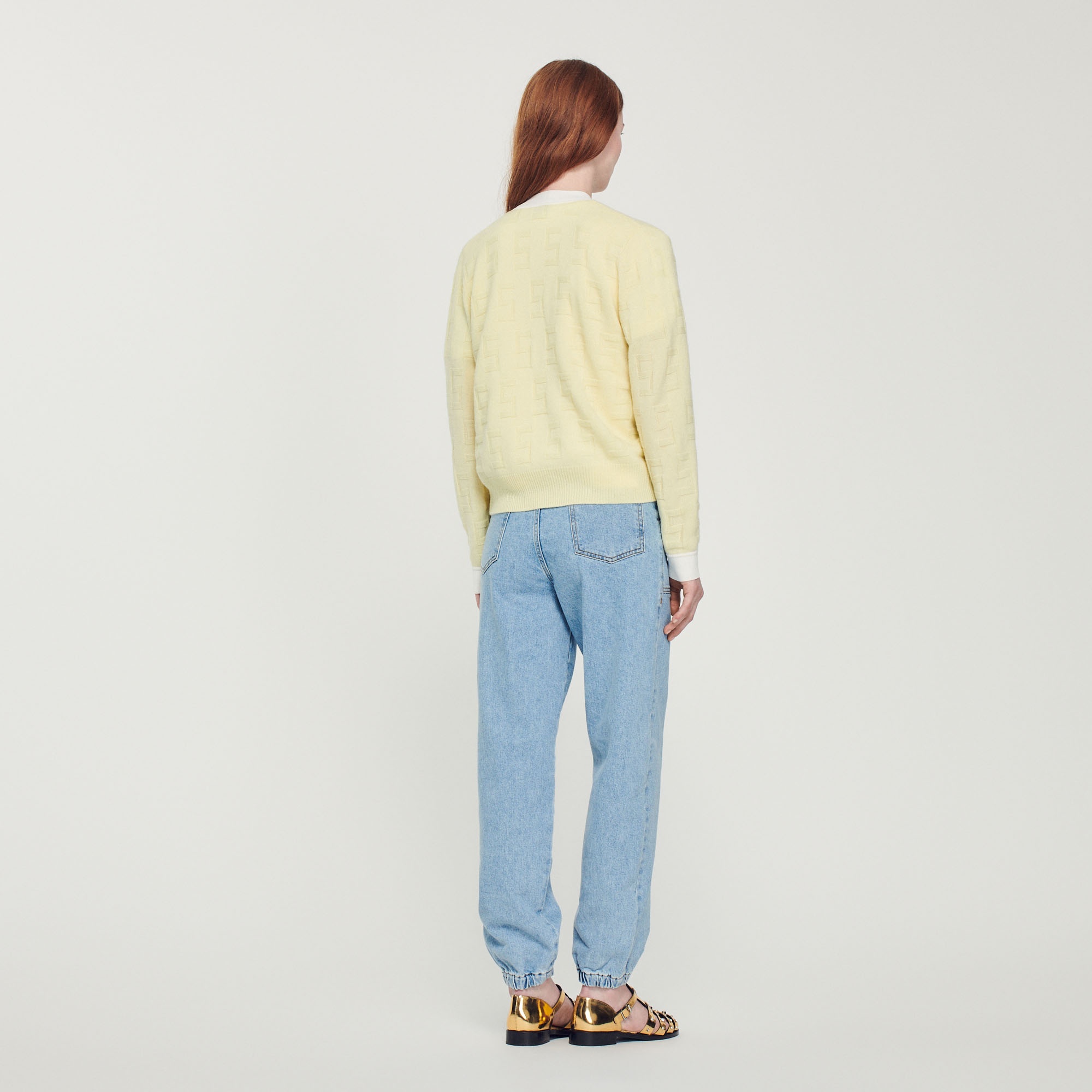Two-tone cardigan - 6