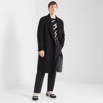 FENDI Black wool coat outlook