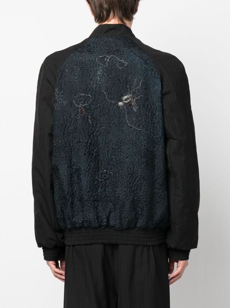 Otto embroidered bomber jacket - 4