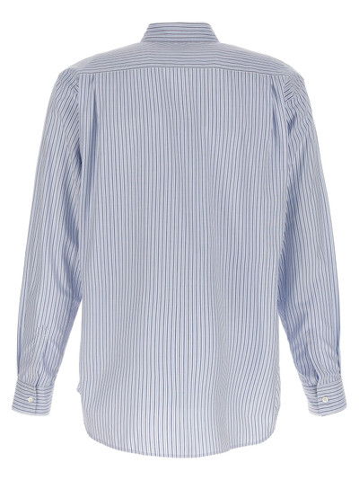 Comme des Garçons SHIRT Striped Shirt Shirt, Blouse Light Blue outlook