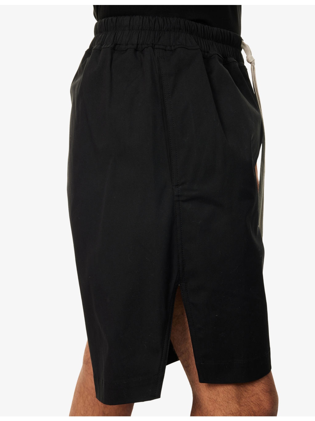 Drawstring Relaxed-Fit Stretch-Cotton Shorts - 5
