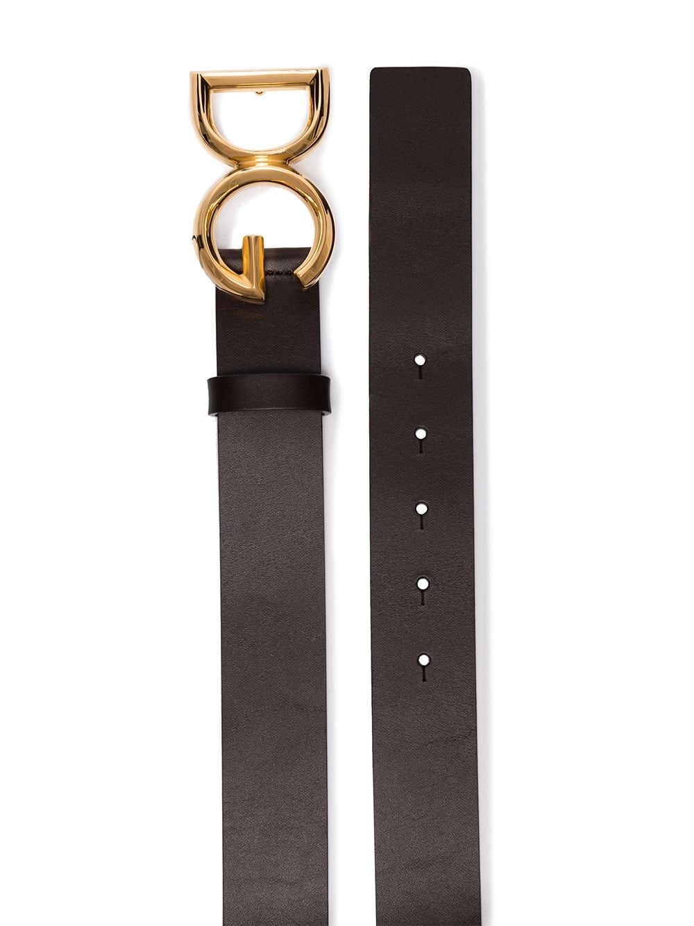 logo buckle belt - 3