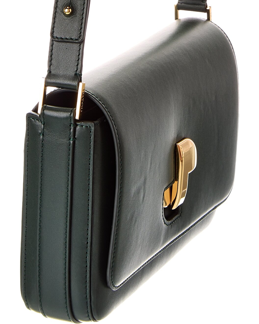 PATOU Le Lock Leather Shoulder Bag - 3