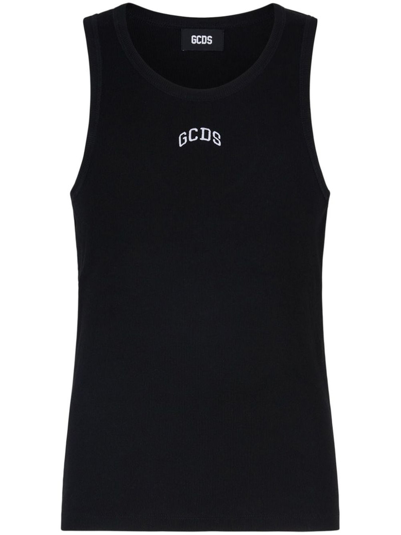 logo-print tank top 1