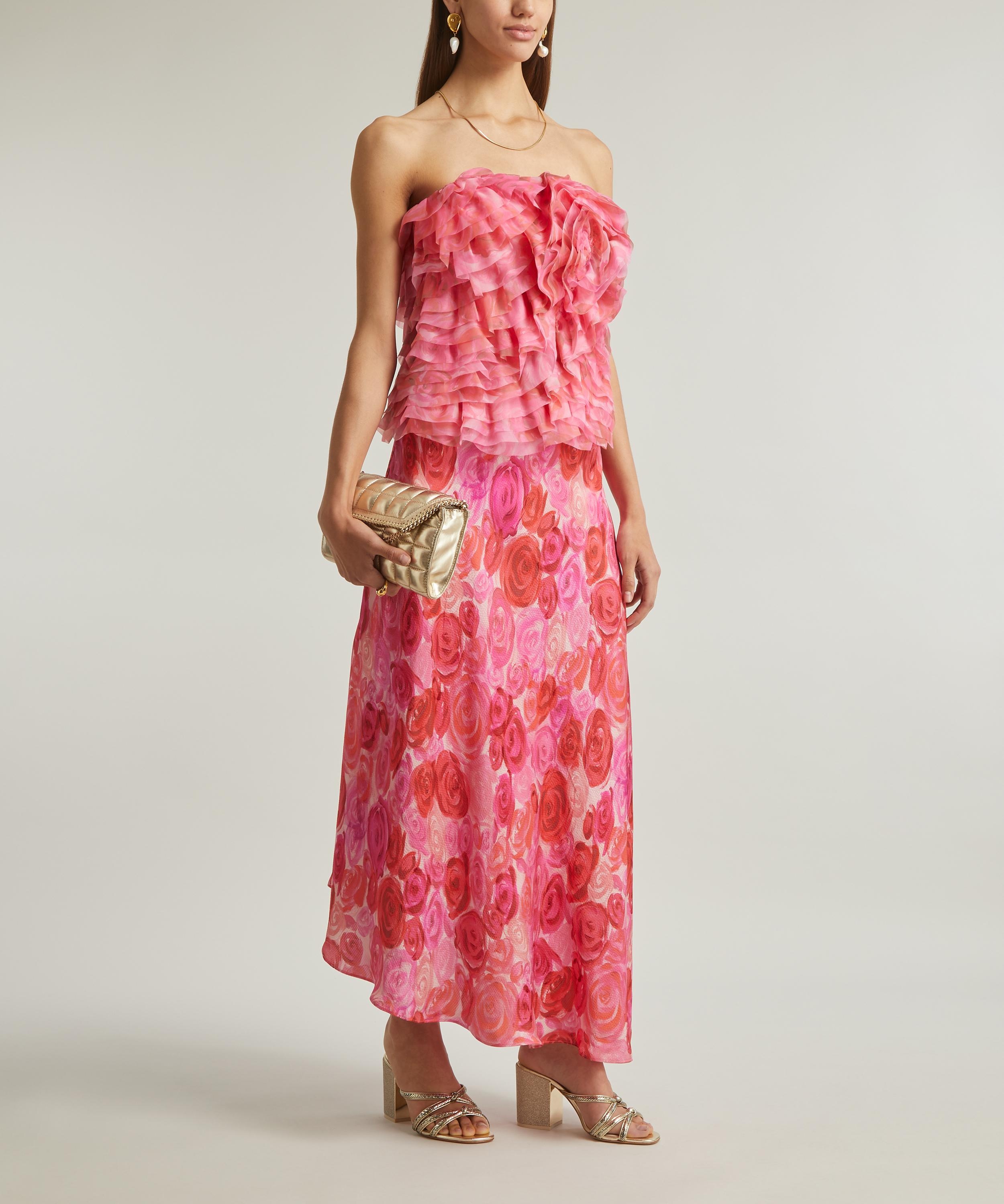 Angel Dear Joli Rosette - Smocked Ruffle Bubble With Skirt