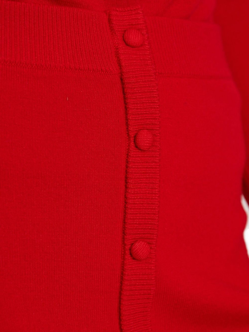 button-front fitted skirt 5