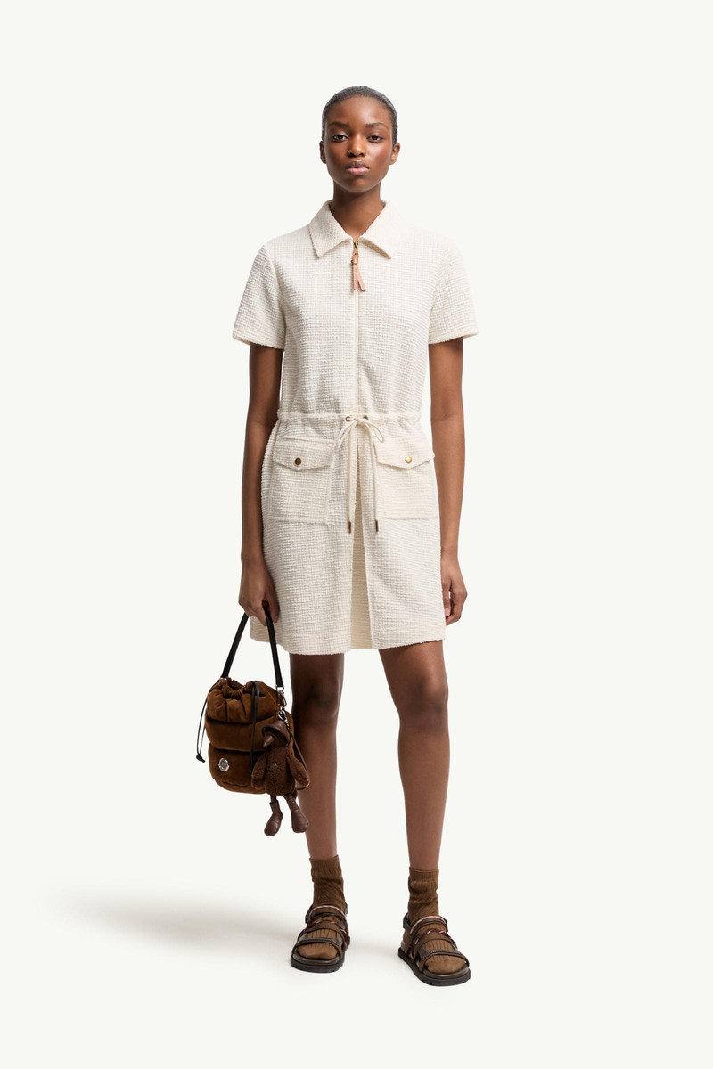 Moncler Bouclé Mini Dress outlook