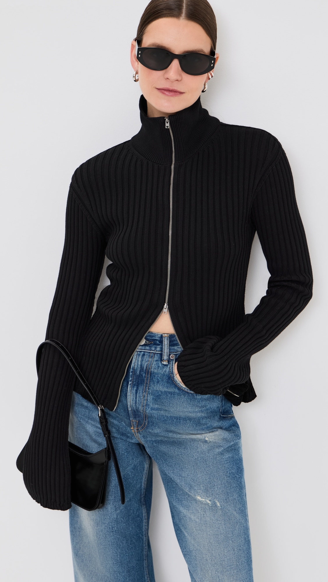 Koton Zip Up Cardigan - 1