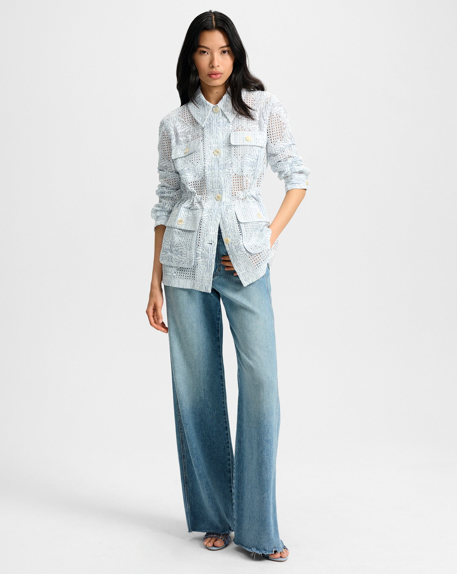 KIKI EYELET JACKET - 3