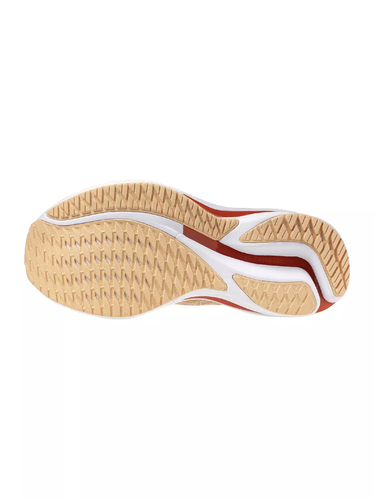 Wave Rider 28 "Pristine/Spicy Orange" Women's Running Shoe - 7