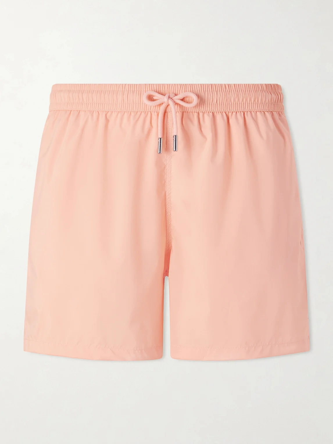 Straight-Leg Mid-Length Swim Shorts - 1