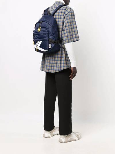 Lanvin logo-print backpack outlook