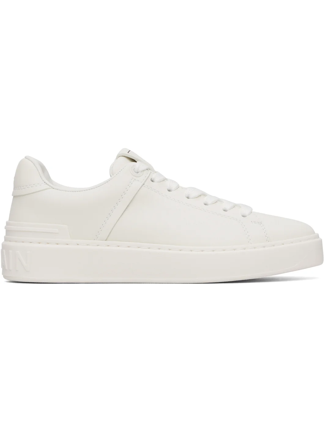 White B-Court Sneakers - 1