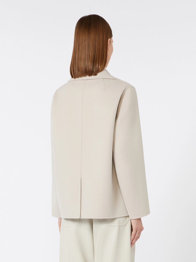 MARGOT Wool broadcloth jacket - SAND 4
