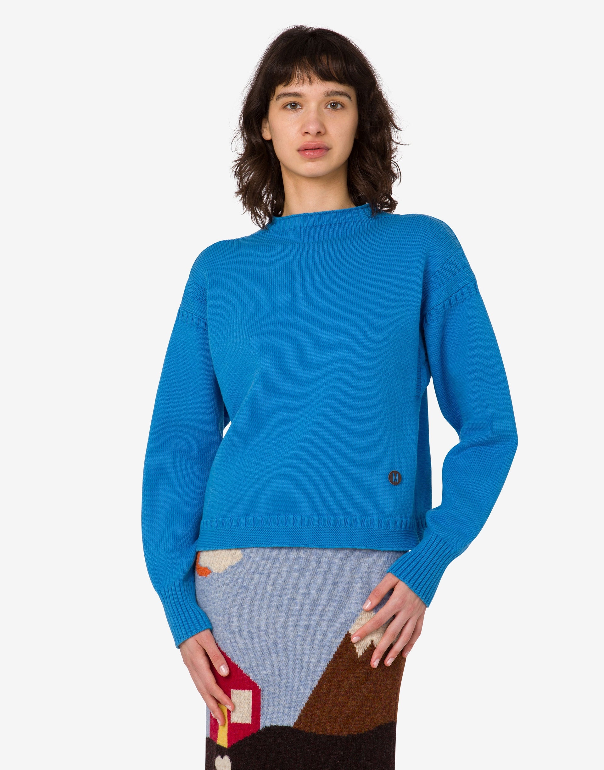 ORGANIC COTTON BLEND PULLOVER - 2
