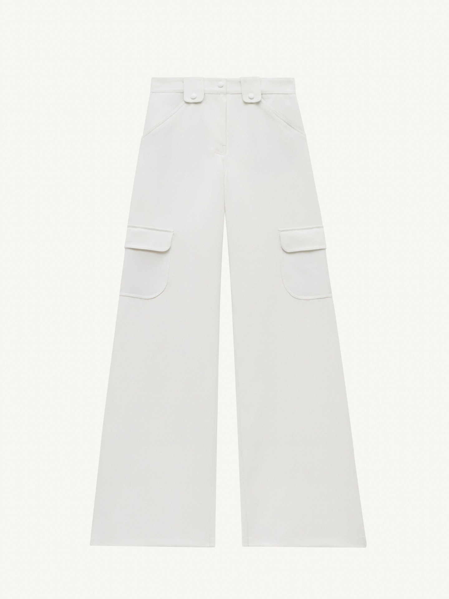 TWILL BAGGY TROUSERS - 1