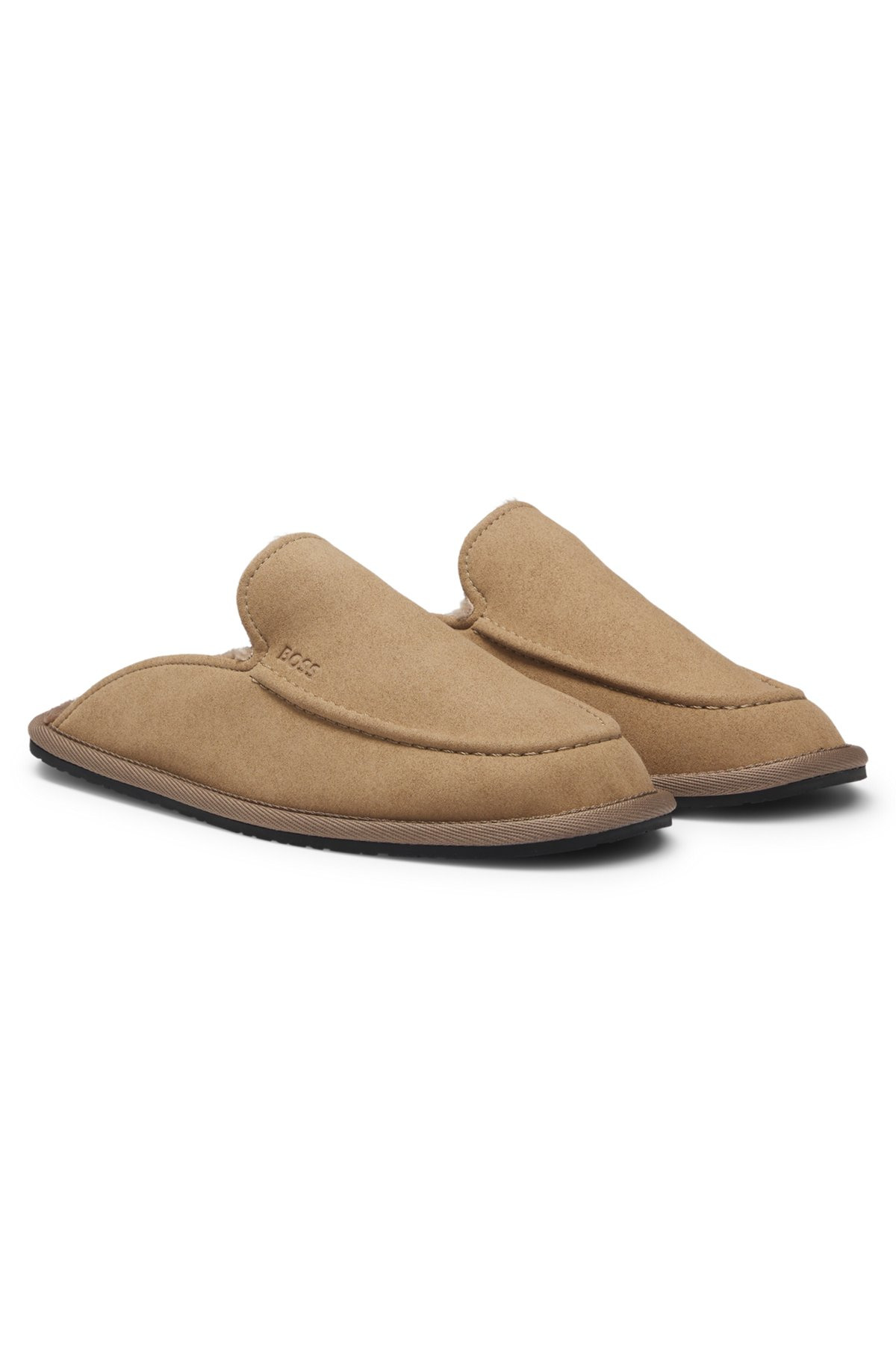 MICROFIBRE SLIPPERS WITH RUBBER SOLE - 2