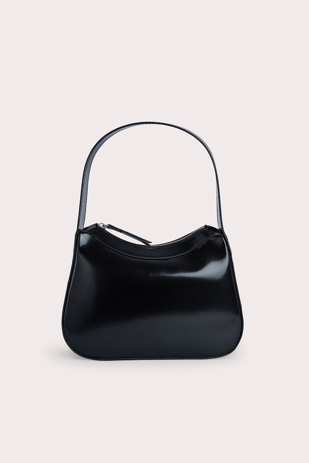 Kiki Black Semi Patent Leather - 1