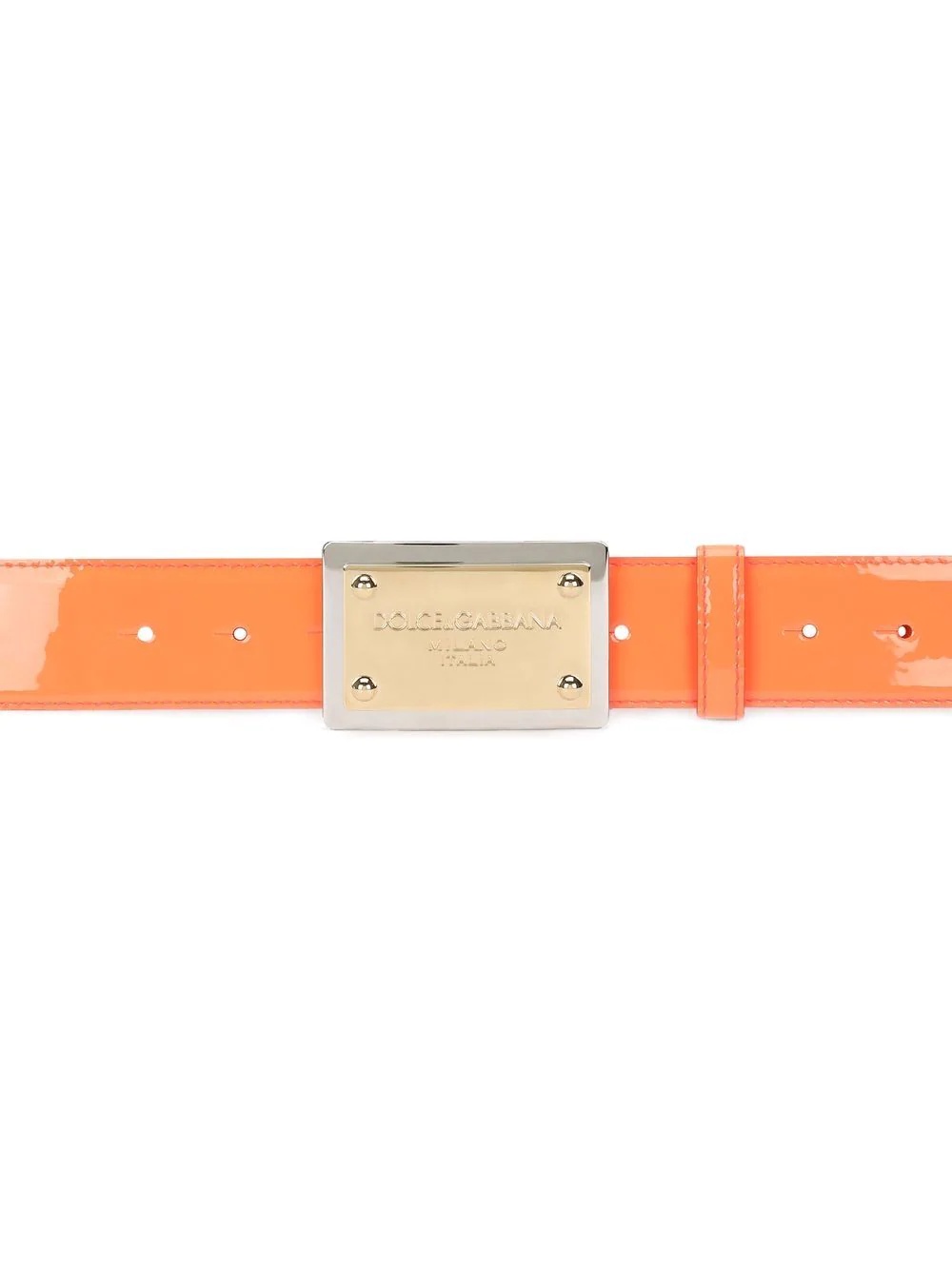 logo-plaque belt - 3