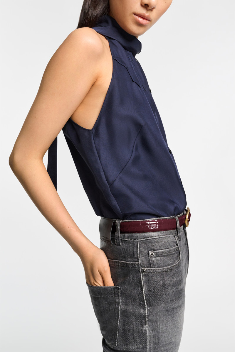 EXOTIC SHINE - Reversible belt 3