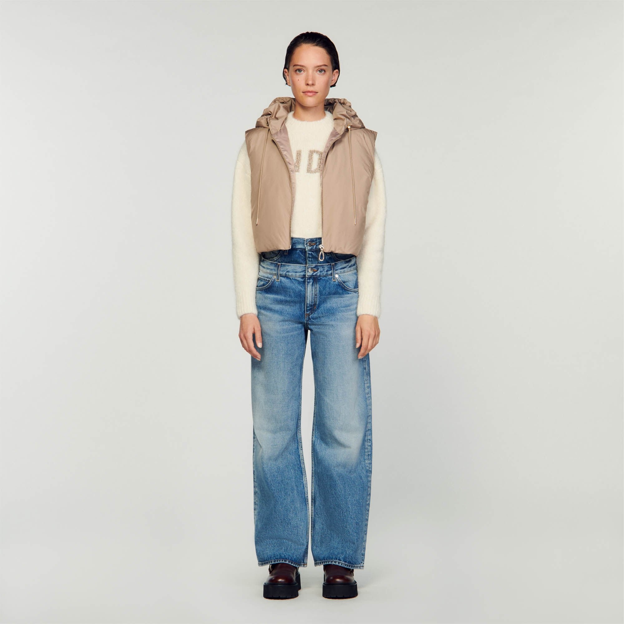 SLEEVELESS PUFFER JACKET - 2