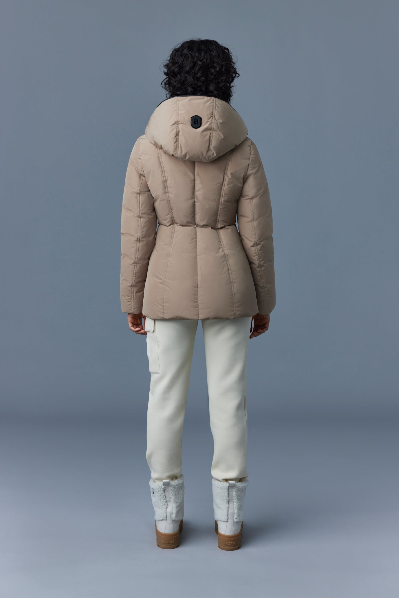 ADALI Down coat with Signature Mackage Collar - 4