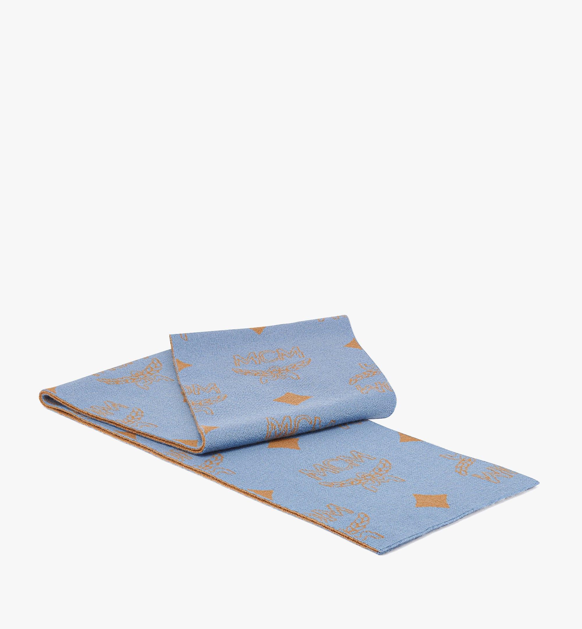 Reversible Monogram Jacquard Wool Stole - 2